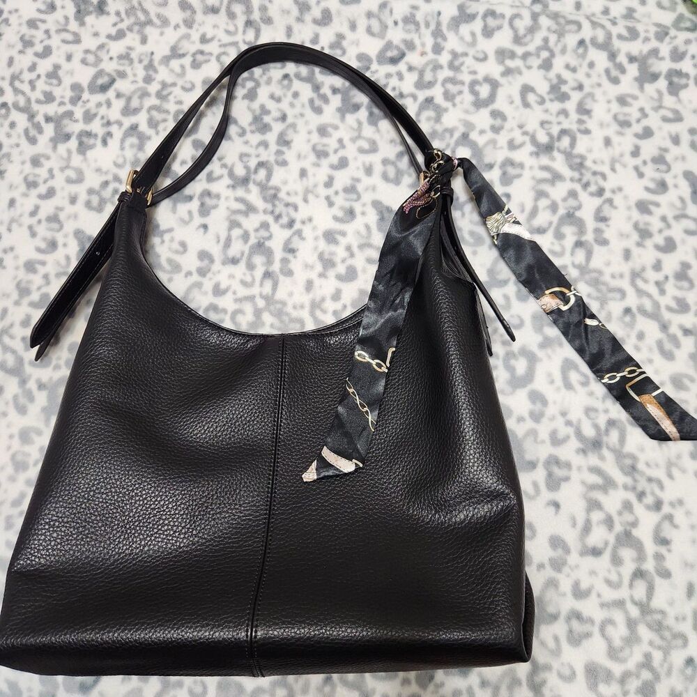 tote bags Size 15x10x5 Black Shoulder bag.   New - Picture 15 of 15